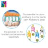 Multi-Functional Baby Gym Play Mat with Piano