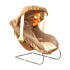 12-in-1 Baby Bouncer, Rocker & Carry Cot – Soft Cushioned Infant Seat with Music, Mosquito Net & Storage – Safe & Portable Newborn Swing Chair