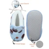 Baby Moo Face Printed Soft Slip-On Shoes – Warm & Cozy Plush Booties for Infants & Toddlers