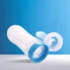 Silicone Baby Feeding Bottle with Spoon – Soft Squeeze, Mess-Free Baby Food Dispenser